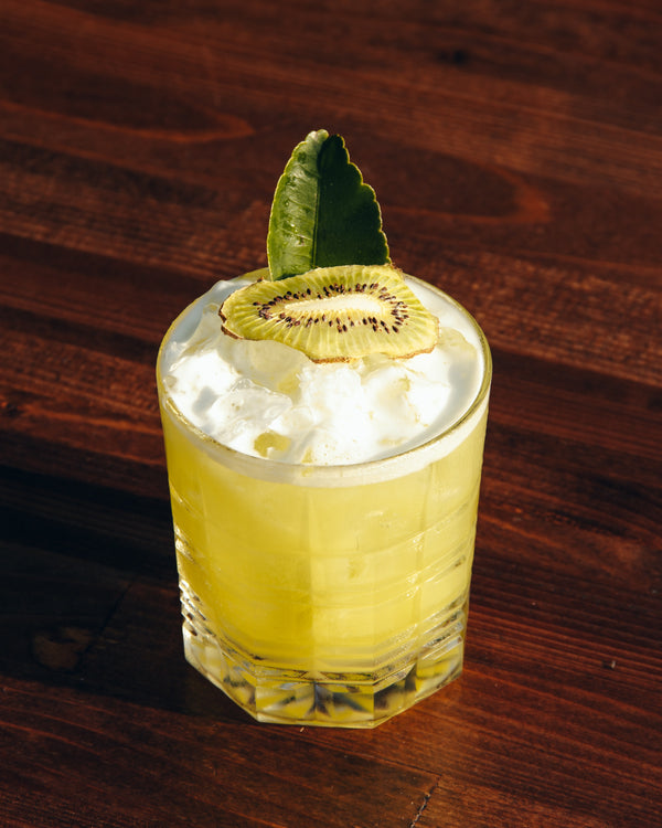 Cocktail mojito kiwi chanvré