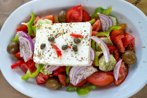Salade grecque chanvrée